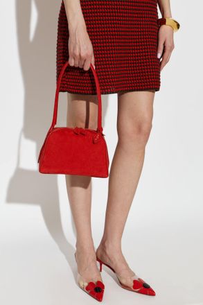 Alaia Le Bouledogue Small Bag, Womens, Red