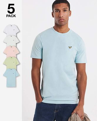 Voi 5 Pack Storm T-Shirts Long