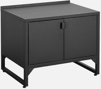 Sweeek Cocina Exterior De Acero, 2 Puertas, L80cm