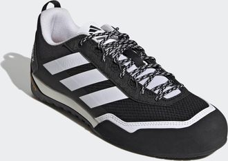 ADIDAS TERREX Wanderschuh ADIDAS TERREX SKYCHASER SOLO ZUSTIEGS, Herren, Gr. 42,5, cschwarz, ftwwht, cschwarz, Gummi, Synthetik, Textil, Schuhe Wanderschuh