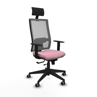 Piqueras y Crespo Silla De Oficina Con Cabecero Piqueras Y Crespo 1d066g1 Rosa