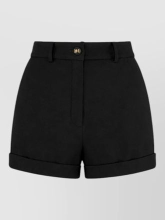 Elisabetta Franchi tailored shorts belt loops and pockets