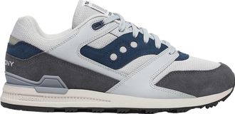 Saucony Courageous Mens Grey/Navy Trainers - Size UK 7