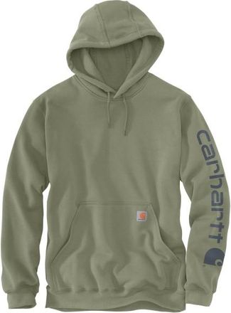 Carhartt Work in Progress Sleeve Logo Hooded Sweatshirt Hoodie f&uuml;r Herren | oliv