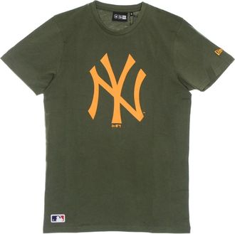 New Era Hombre, Camisetas, Verde, Talla: S