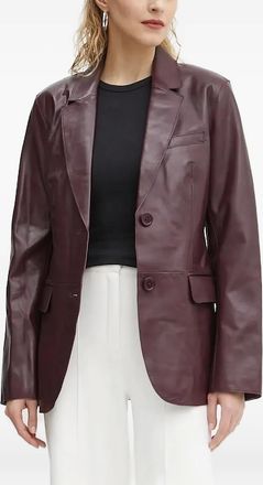 Stand Studio Blazer monopetto con bottoni - Rosso