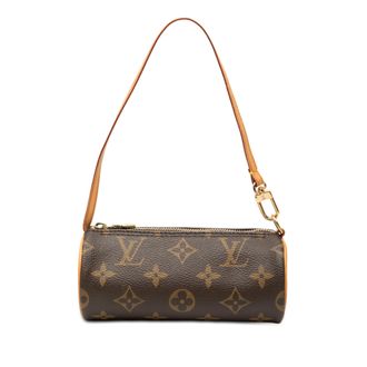 Louis Vuitton Pre-owned Womens Monogram Papillon Pochette - Brown Textile - One Size