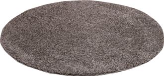 Sanat Hali Hochflor-Teppich »LOCA« rund 30 mm Höhe Wohnzimmer, Langflor, Shaggy, Schlafzimmer