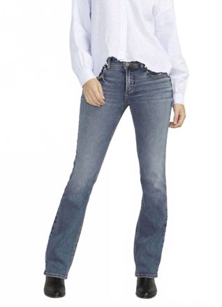 Silver Jeans Co Suki Slim Boot Cut Jeans In Indigo