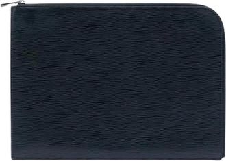 Louis Vuitton Pre-owned Clutches, female, Blue, Size: ONE SIZE Pre-owned Pochette Jour GM