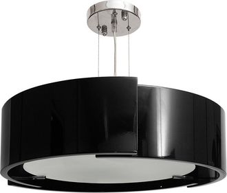Fabrilamp L&aacute;mpara De Techo Colgante Oslo 3xe27 37d Negro/cromo