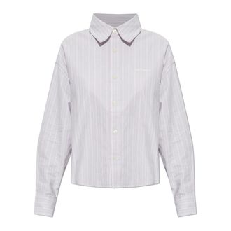 Carhartt Work in Progress Overhemden, Dames, Roze, S, Katoen, Kanan Shirt