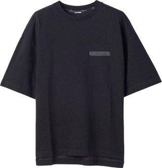 Jacquemus Boxy Short-Sleeve T-Shirt - Black