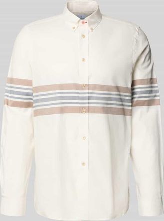 Paul Smith Regular Fit Freizeithemd mit Button-Down-Kragen in Weiss, Größe XXL