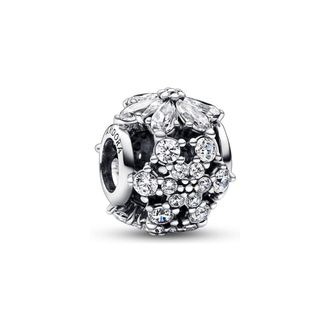 Pandora Sparkling Herbarium Cluster Round Charm