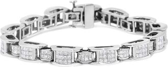 House of Brilliance Haus Of Brilliance 14K 5.00 Ct. Tw. Diamond Link Bracelet