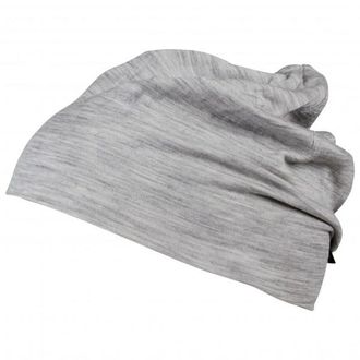 Lundhags Gimmer Merino Light Beanie Mütze - Unisex | grau