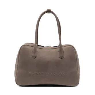 Emporio Armani Mujer, Bolsos, Gris, Talla: ONE Size