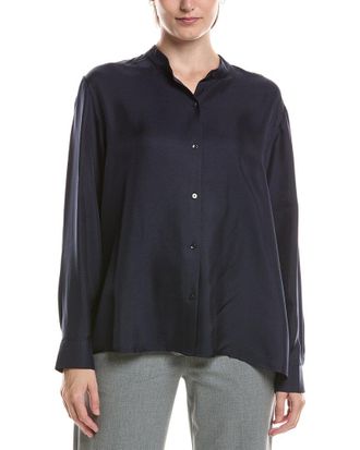 Eileen Fisher Eileen Fisher Silk Twill Top
