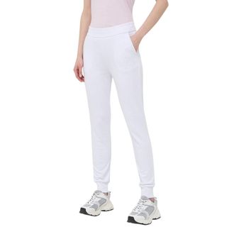 Emporio Armani Dames Katoenen Broek (Wit)