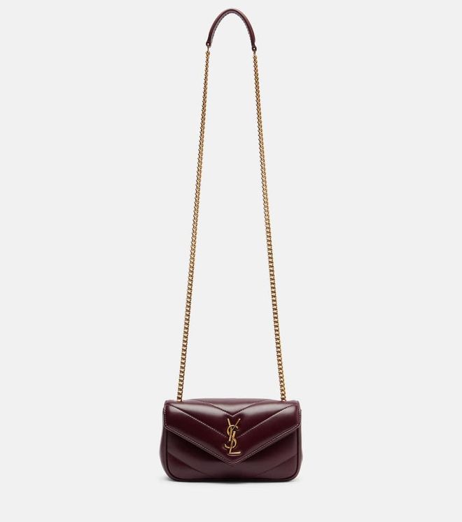 Lou Lou Mini leather crossbody bag