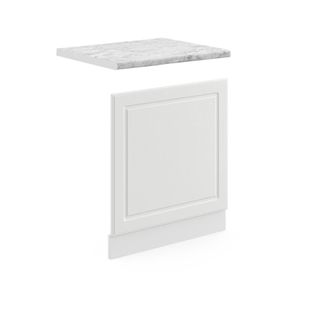Vicco Panel Frontal R-line, Blanco Casa De Campo, 60 Cm, Et M&aacute;rmol