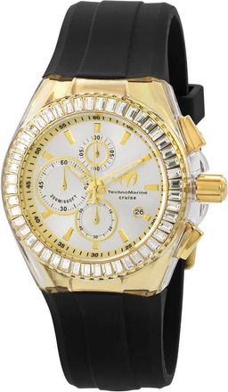 Technomarine Cruise Chronograph Quartz Crystal Silver Dial Mens Watch TM-121156