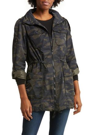Blanc Noir Mastermind Water Resistant Camo Print Jacket at Nordstrom, Size Large