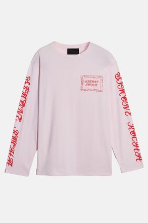 Simone Rocha Maglia A Maniche Lunghe Con Stampa Pillowcase