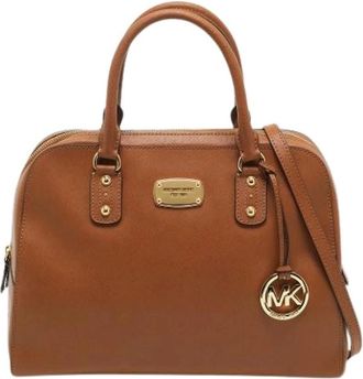 Michael Kors Pre-owned Handbags, female, Brown, Size: ONE SIZE Pre-owned Leather Handbag