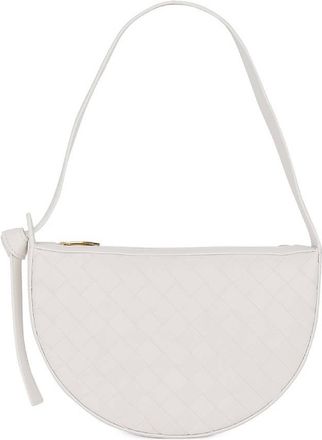 Bottega Veneta Intrecciato Mini Sunrise Shoulder Bag