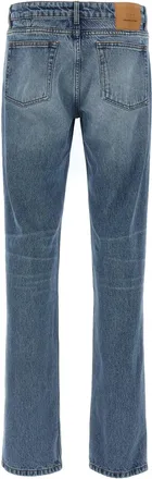 Ami Delav&eacute; Cotton Denim Jeans - Blue