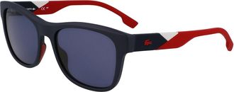 Lacoste L6043S 424 Mens Sunglasses Blue Size 56