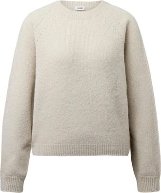 Drykorn Pemiri Sweater - Dames - Ronde hals truien - Beige - M - Truien & Vesten