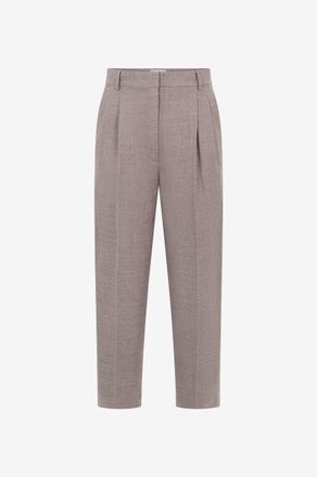 Hemisphere Verk&uuml;rzte Karottenhose aus Wolle Grace