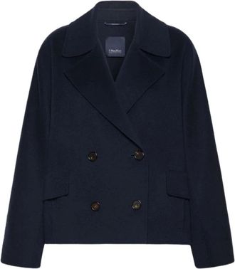Max Mara Mujer, Abrigos, Azul, Talla: 2XS