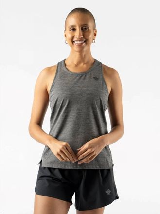 Rabbit Race Pace Tank Top In Black Charcoal