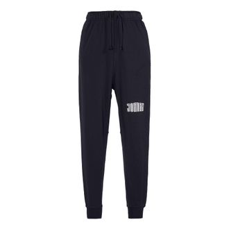 Air Jordan J Sprt Dna Hbr Flc Pant Leisure Sports Knit Trousers Men s Black DM3232-010