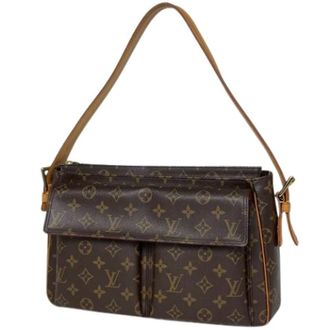 Louis Vuitton Pre-owned Shoulder Bags, female, Brown, Size: ONE SIZE Pre-owned Vintage Monogram Shoulder Bag