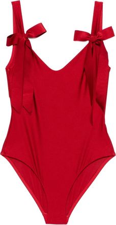 Zimmermann Patience badpak met vlinderstrik - Rood