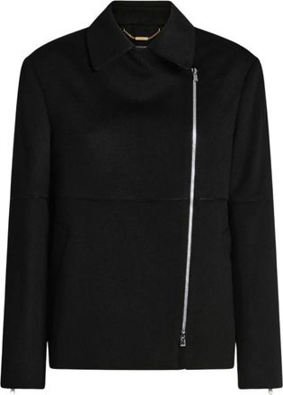 Kiton Tailored Pure Cashmere Overcoat - Dames - Zomerjassen - Zwart - S - Leer - Jassen
