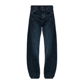A Gold E Luna Pieced Jeans - Dames - Jeans - Blauw - Maat: W23 Katoen