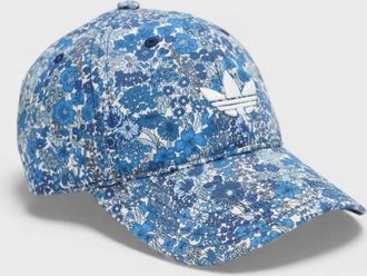 adidas Womens Adidas Originals x Liberty London Baseball Cap Floral Blue