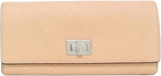 Fendi Pre-owned Wallets, female, Pink, Size: ONE SIZE Pre-owned Long wallet (bi-fold)