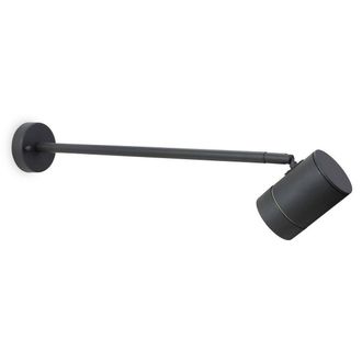 Netlighting Sign 1 Light Display Spotlight Graphite IP65 GU10 in Black