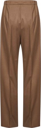 Max Mara Womens Trousers Gatti Tobacco Cashmere Brown