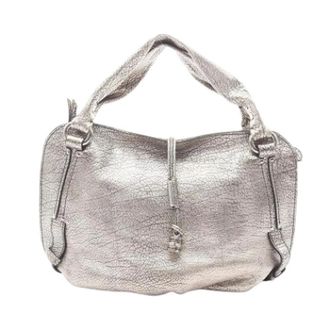 Celine Pre-owned Handbags, female, Gray, Size: ONE SIZE Pre-owned Vintage Handbag