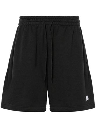 New Balance Shorts con ricamo - Nero