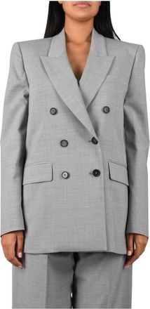 Msgm Giacca doppiopetto - - Jackets - Donna - Grigio - S
