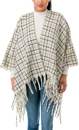 MARCUS ADLER Tweed Ruana